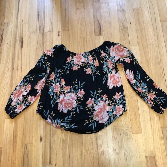 Billabong Floral Off the shoulder top - Picture 4 of 6